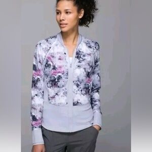 Lululemon If You're Lucky Watercolor Jacket - Sz 4